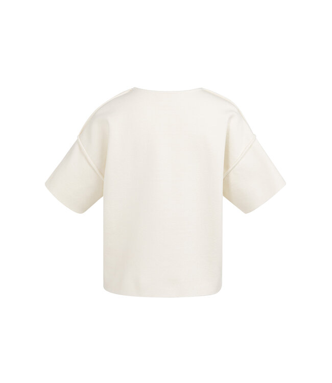 Yaya 01-000562-603 Sweater met korte mouwen