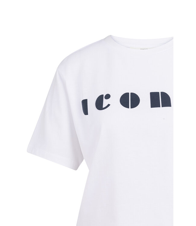 Yaya 01-719086-603 Boyfriend T-shirt met print