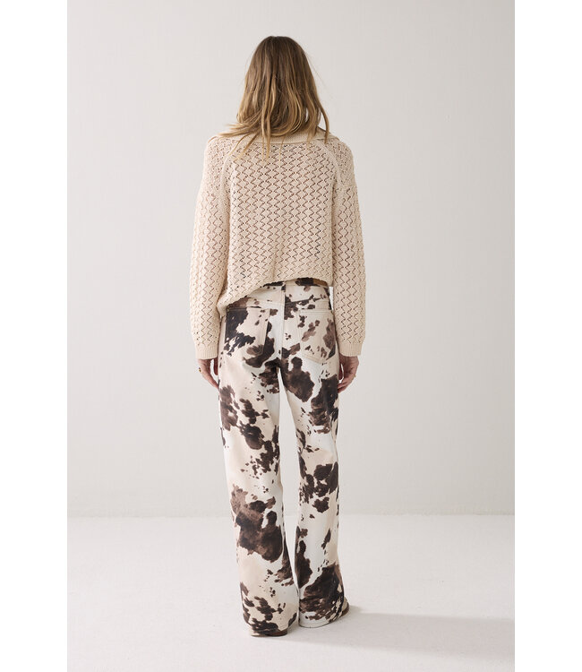 Summum Woman 4s2956-12435  Baggy cowprint pant