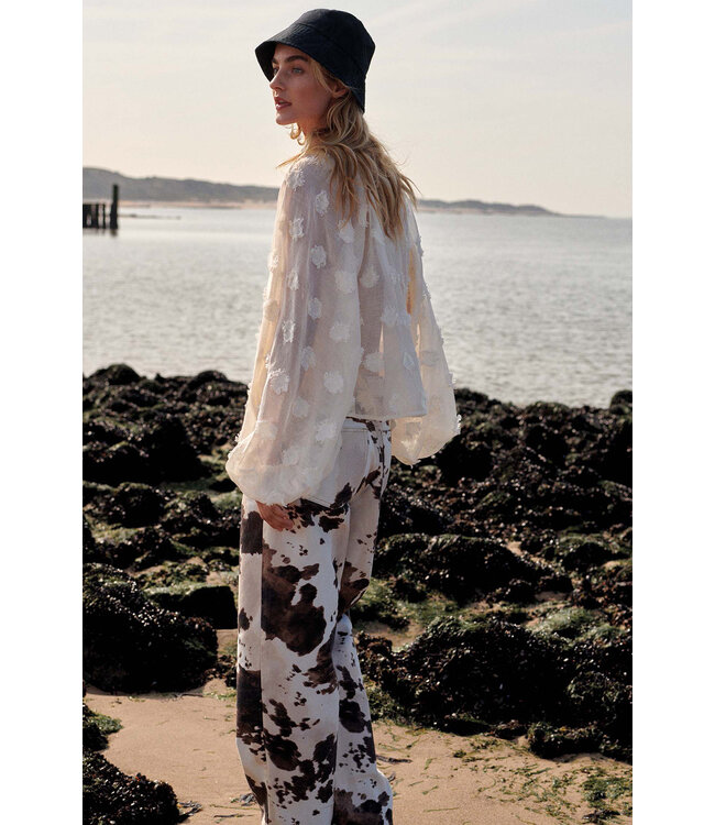 Summum Woman 4s2956-12435  Baggy cowprint pant