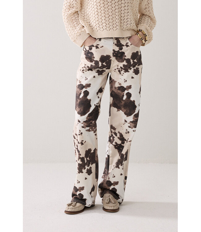 Summum Woman 4s2956-12435  Baggy cowprint pant