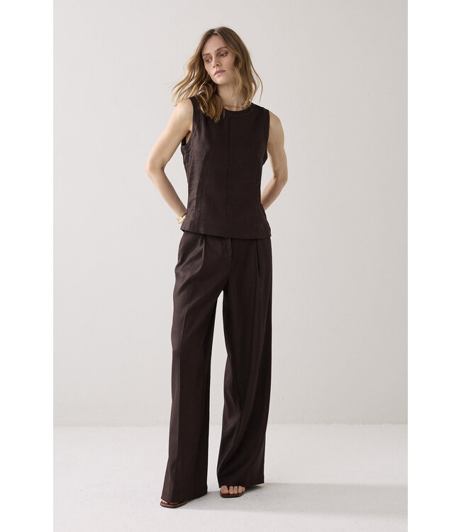 Summum Woman 2s3065-11780 top linnenblend