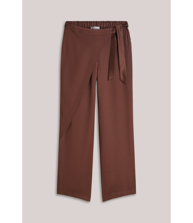 Summum Woman 4s2943-12084 Wijde broek met overslag