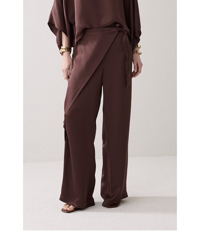Summum Woman Wijde broek met overslag