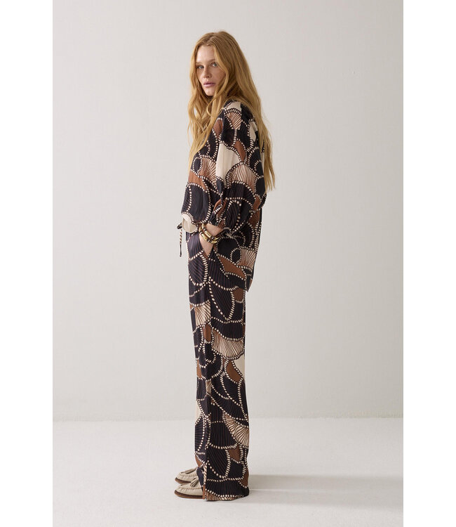 Summum Woman 4s2964-12387 Flowy broek