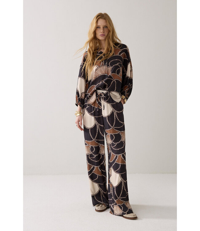 Summum Woman 4s2964-12387 Flowy broek