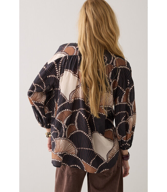 Summum Woman 2s3458-12386 Blouse met print