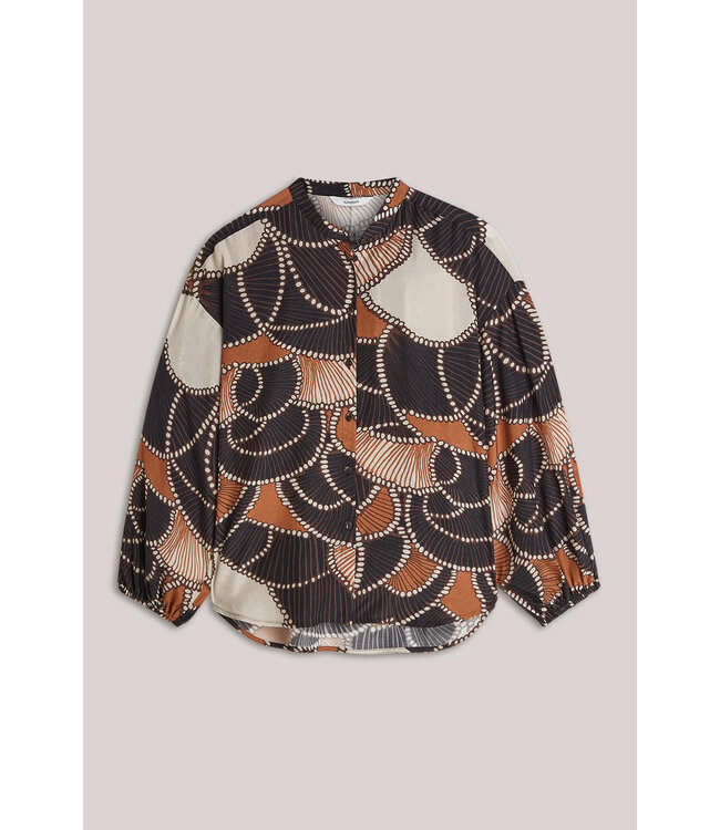 Summum Woman 2s3458-12386 Blouse met print