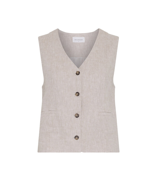 MOSS Copenhagen 19897 Viana Ginia Neck Waistcoat