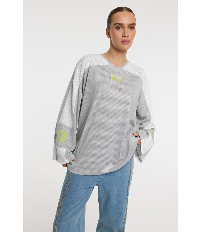 Refined Department R2603815984 oversized hockey shirt YEADY