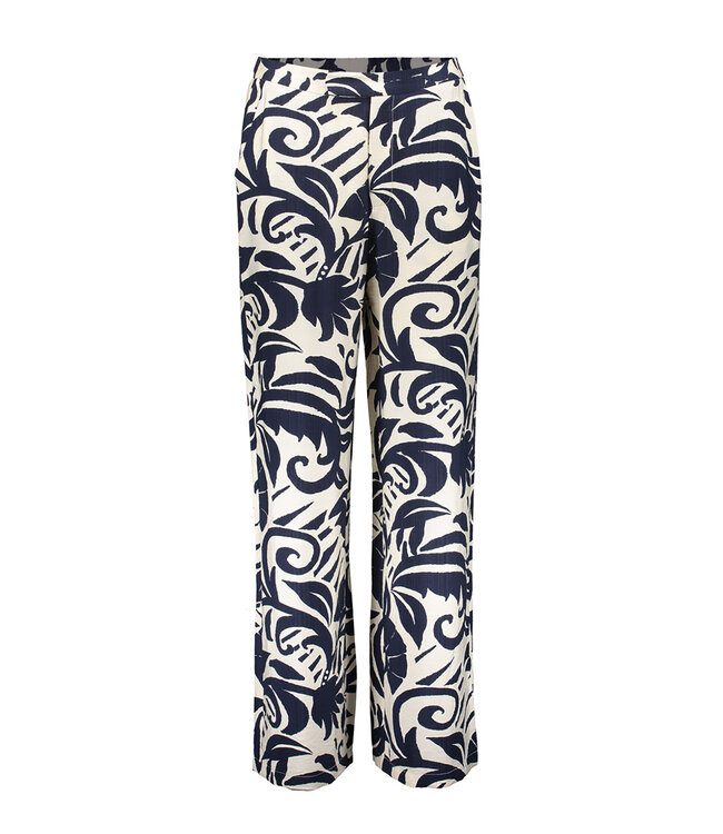 Geisha 61141-26 Broek met bloemdessin