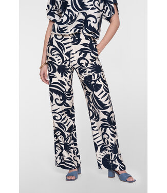 Geisha Broek met bloemdessin