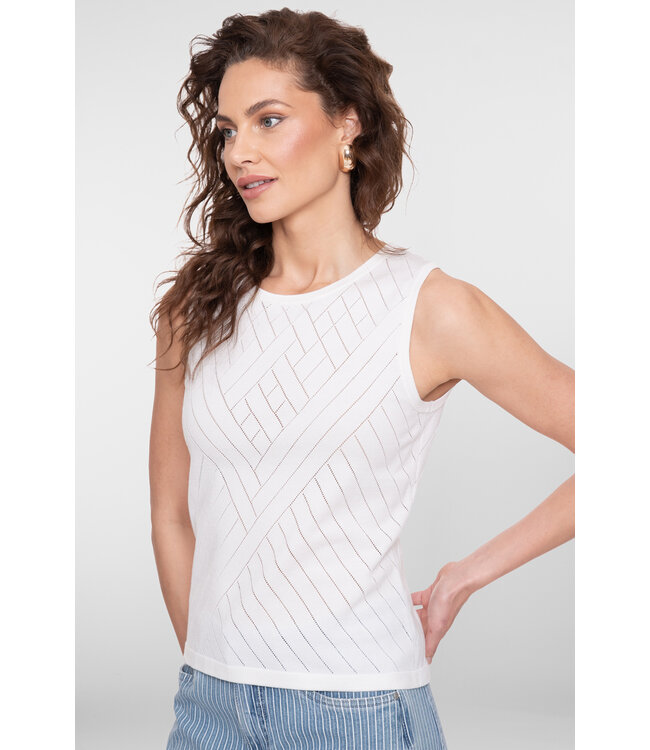 Geisha Spencer met ajourruitpatroon