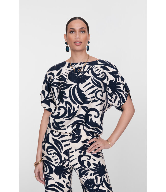 Geisha 63236-26 Top flower bi-color