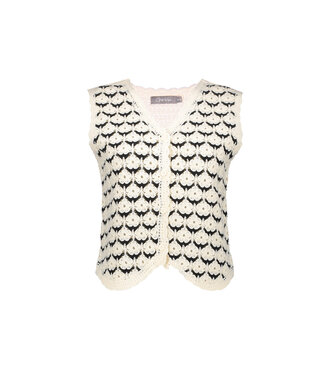 Geisha Vest jacquard