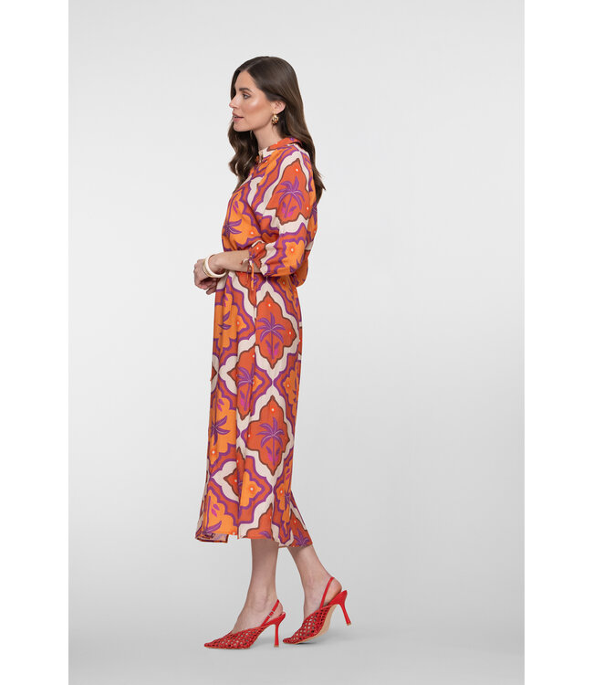 Geisha 67104-20 Jurk tropische print