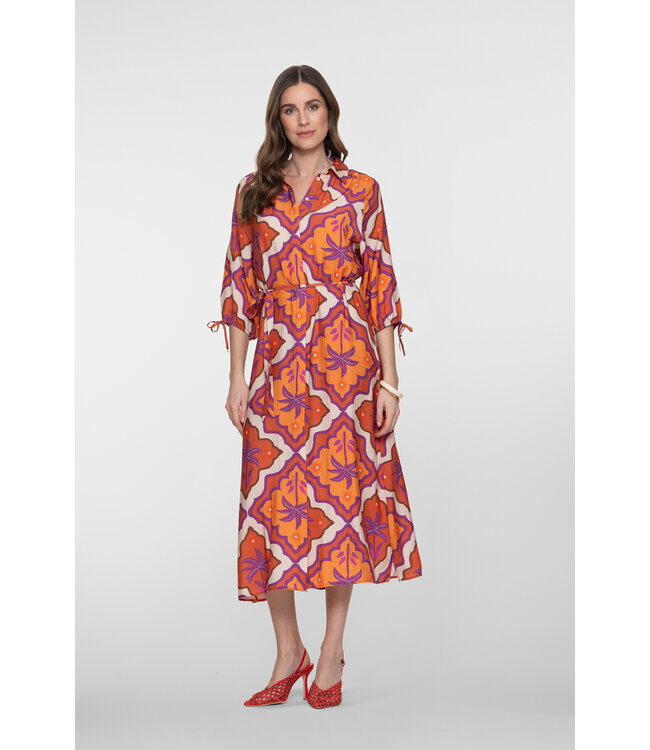 Geisha 67104-20 Jurk tropische print