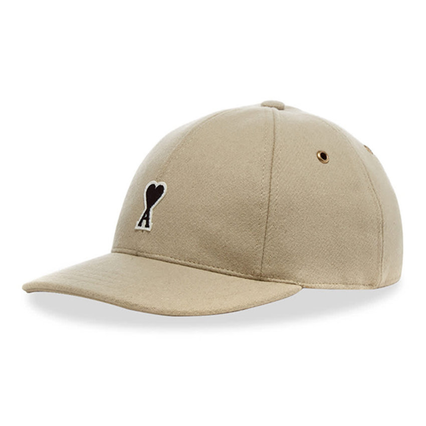 AMI Paris AMI A Heart Twill Cap Mastic