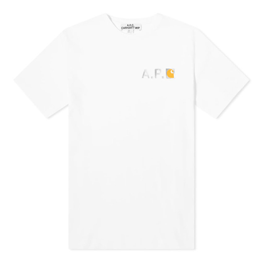 A.P.C. x Carhartt Fire Tee White