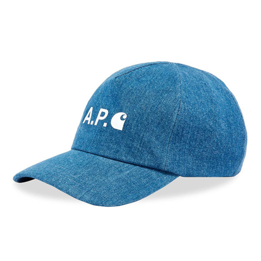 A.P.C. x Carhartt WIP A.P.C. x Carhartt Cameron Cap Indigo