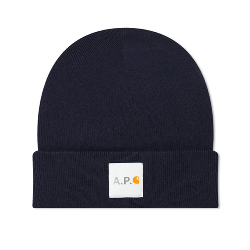 A.P.C x Carhartt Watchtower Beanie Navy