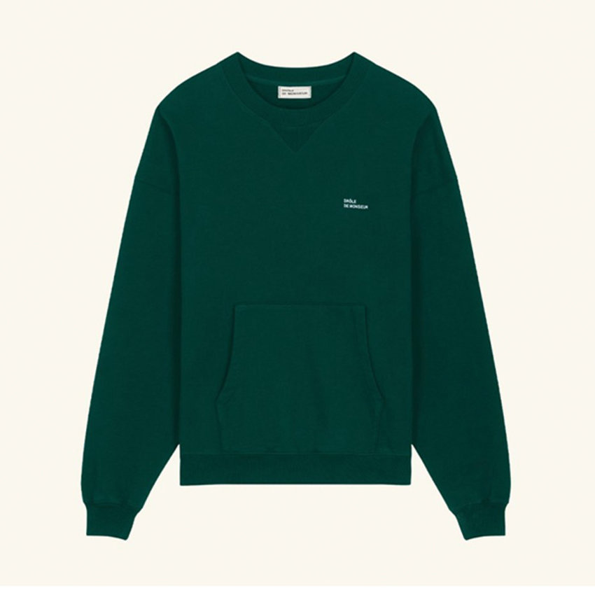 Drole De Monsieur Classic Sweatshirt Green