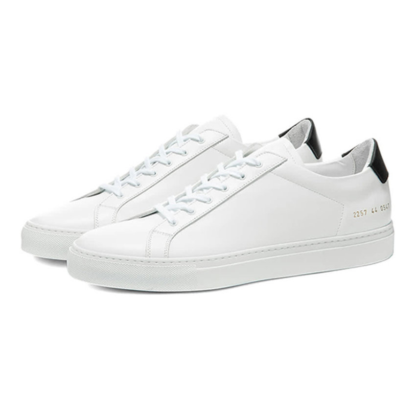 Common Projects Achilles Retro Low White