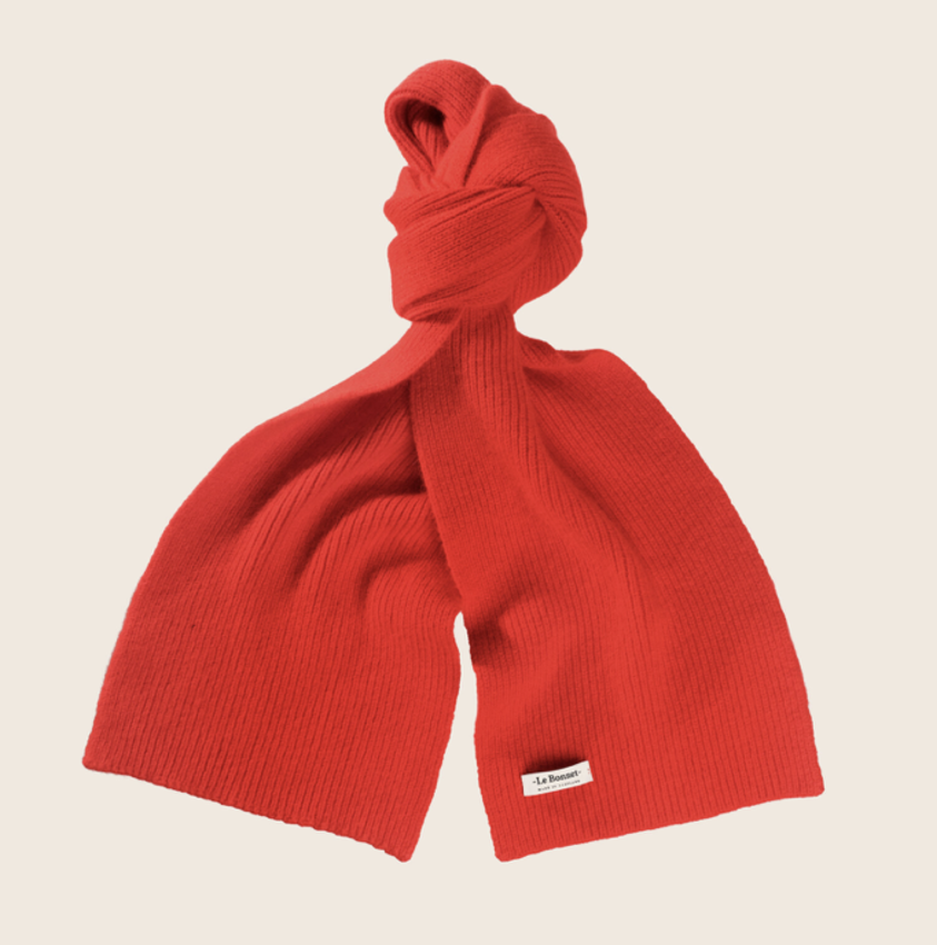 Le Bonnet Le Bonnet Scarf Crimson