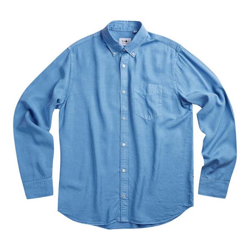 NN07 Levon Shirt 5969 Bright Blue