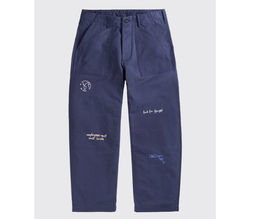 Reception Fatigue Pant Ripstop Navy
