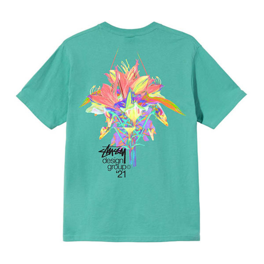 Stussy Design Group 21 Tee Green