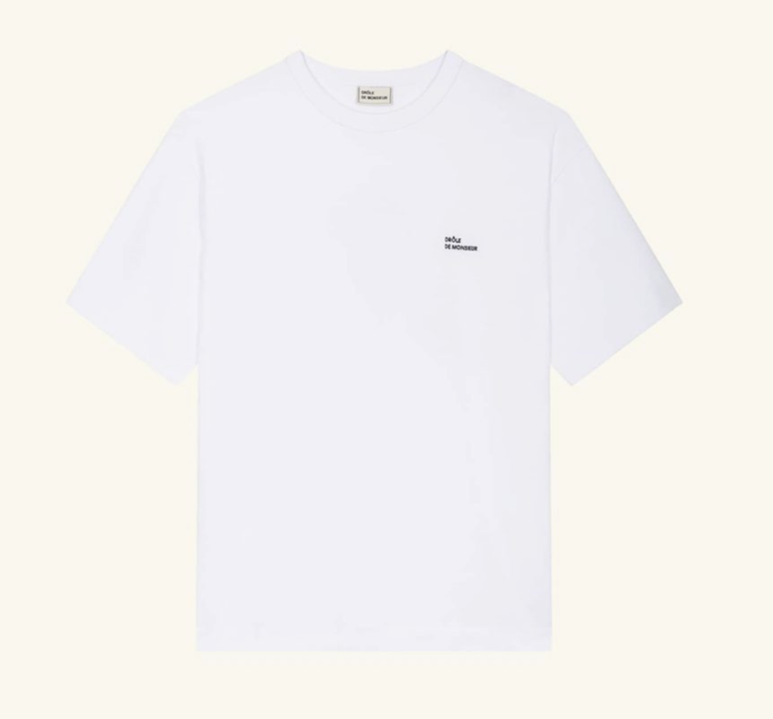 Drole De Monsieur Pique-Nique Graphic T-Shirt White
