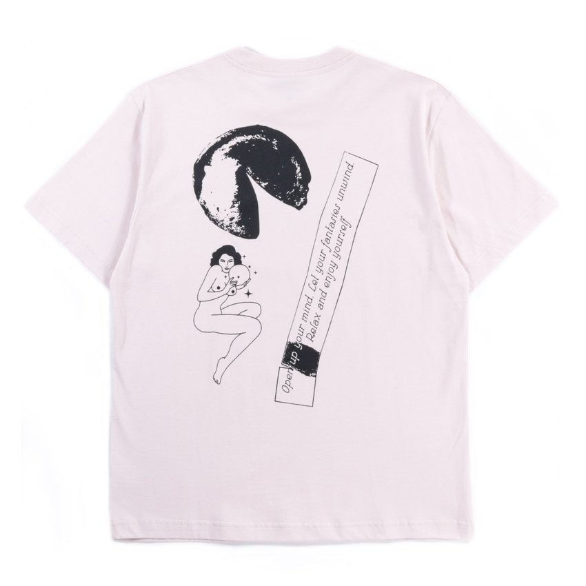 Carne Bollente The Future Is In Your Mouth Tee Grey Pink