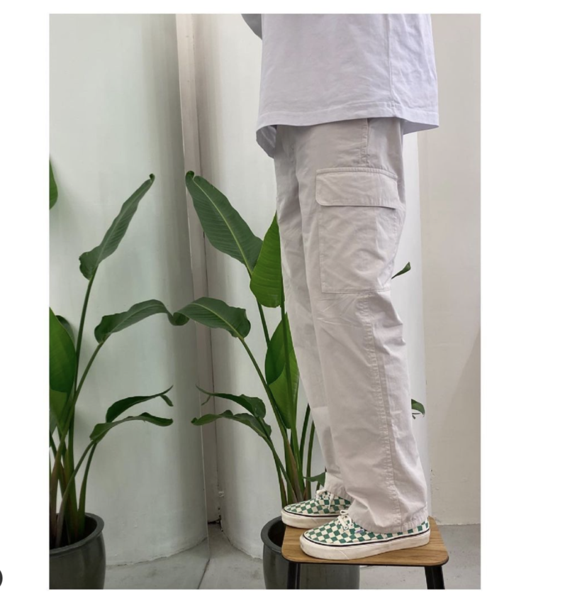 7d 7d Cargo Twenty Pant Pearl