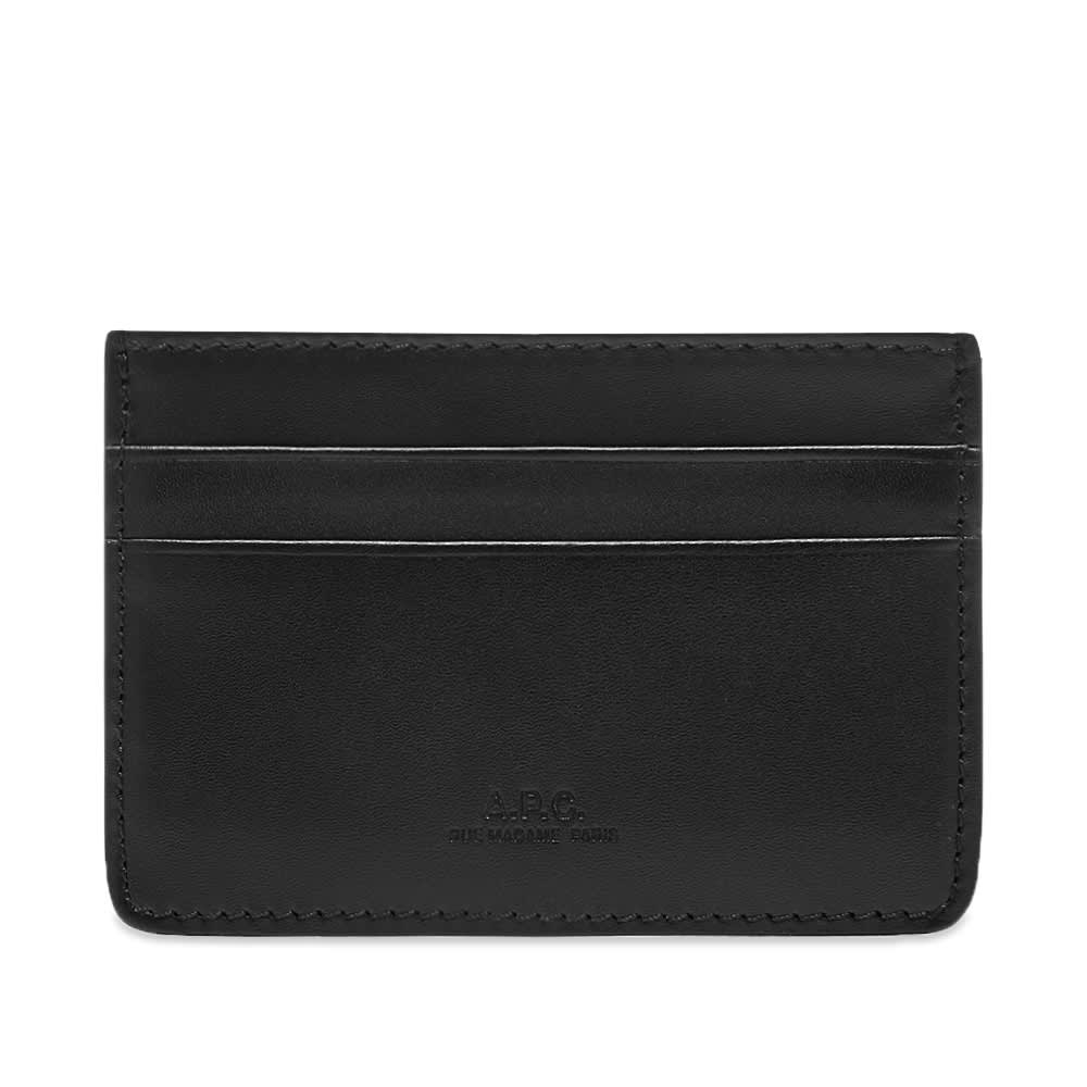 A.P.C. Andre Card Holder Black - UPTOWN