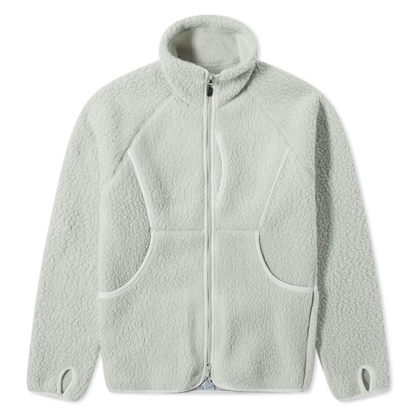 Snow Peak Thermal Boa Fleece Jacket Ice Grey