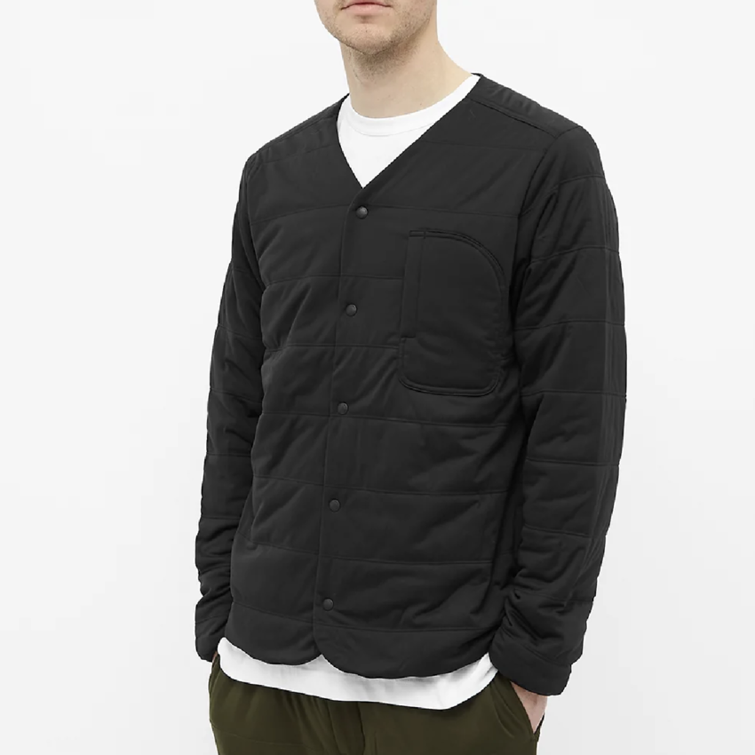 Snow Peak Snow Peak Flexible Insulated Cardigan Black
