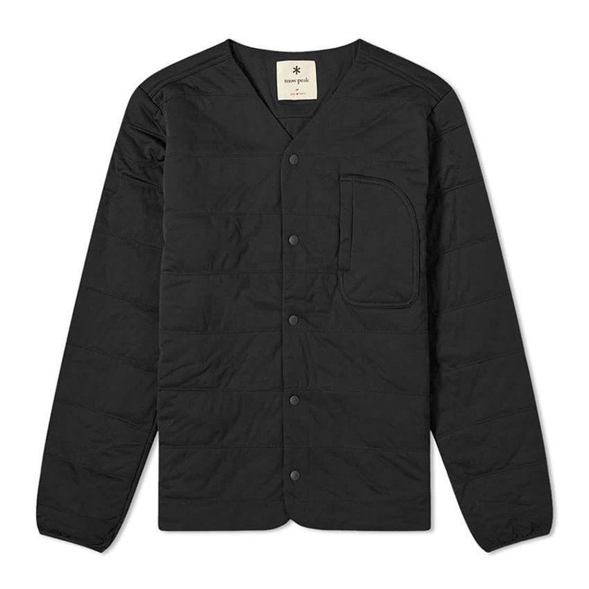 Snow Peak Snow Peak Flexible Insulated Cardigan Black
