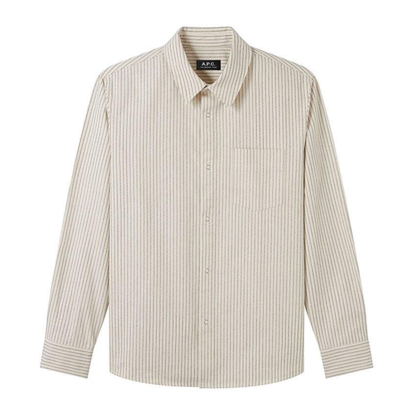 A.P.C. A.P.C. Victor Overshirt Ecru