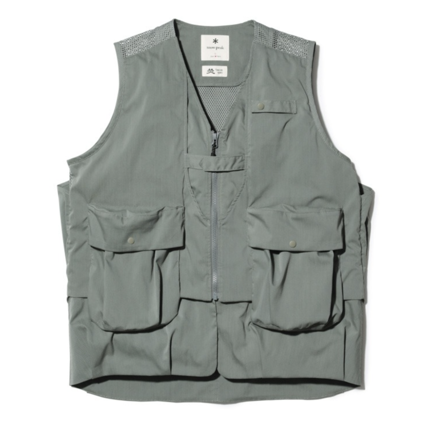 Snow Peak Stretch FR Vest Sage