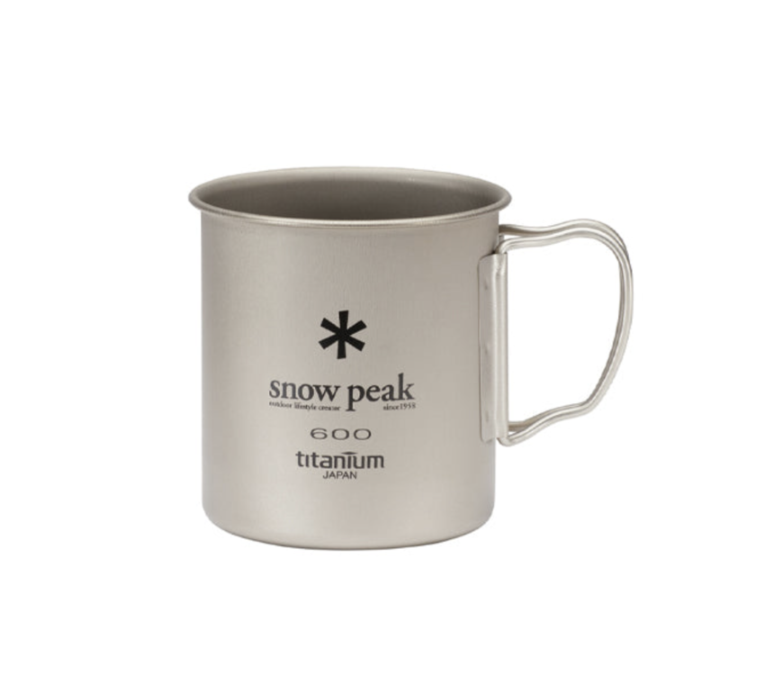 Snow Peak Titanium Single Cup 600