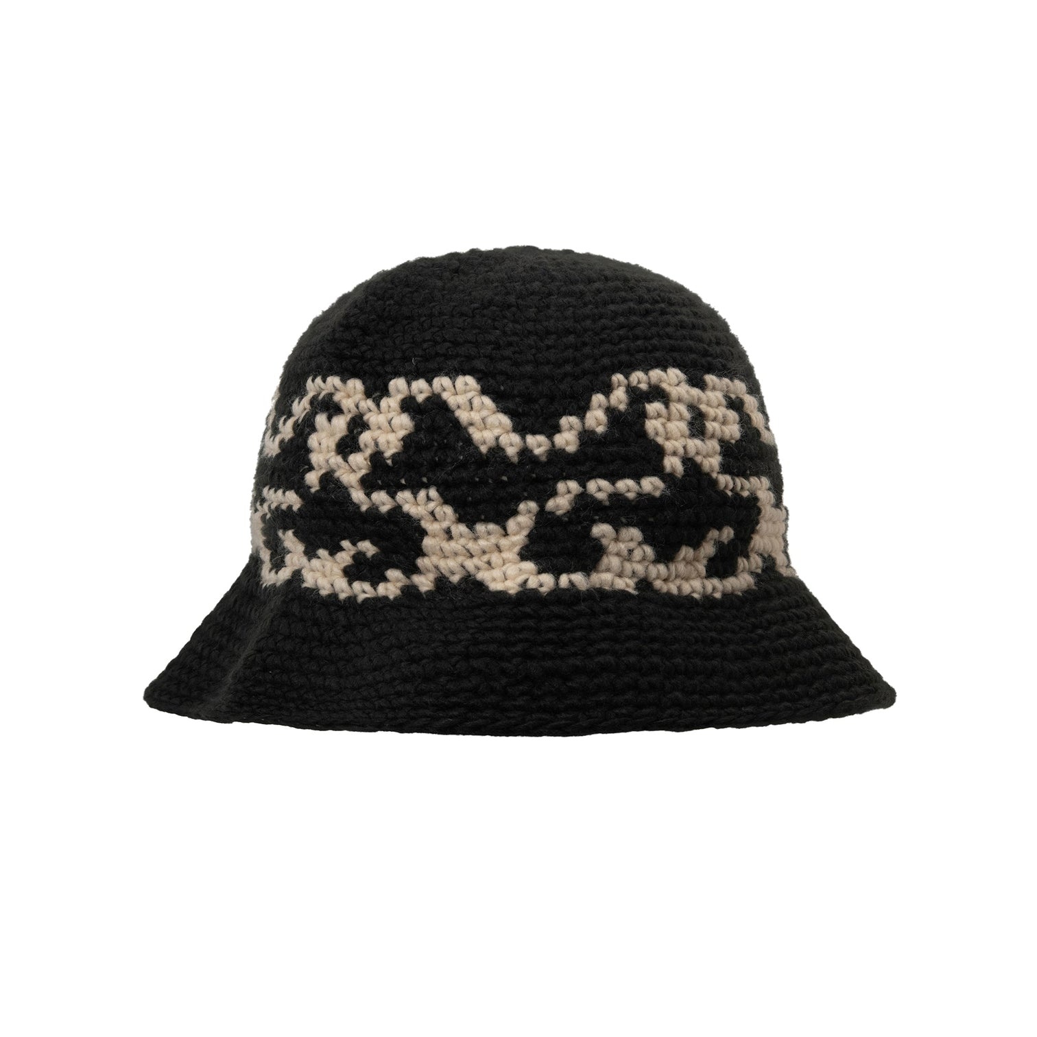 SS Knit Bucket Hat Black - UPTOWN