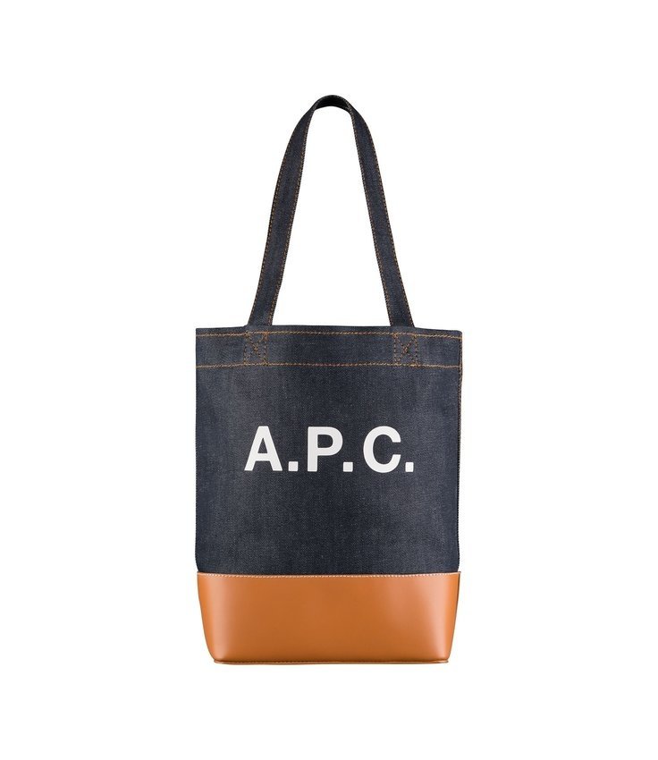 A.P.C. A.P.C. Axel Denim Tote Bag Caramel