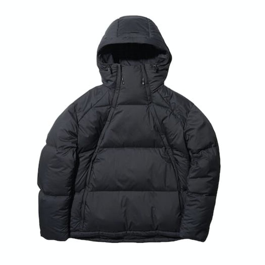 Snow Peak Recycled Light Down Pullover Black