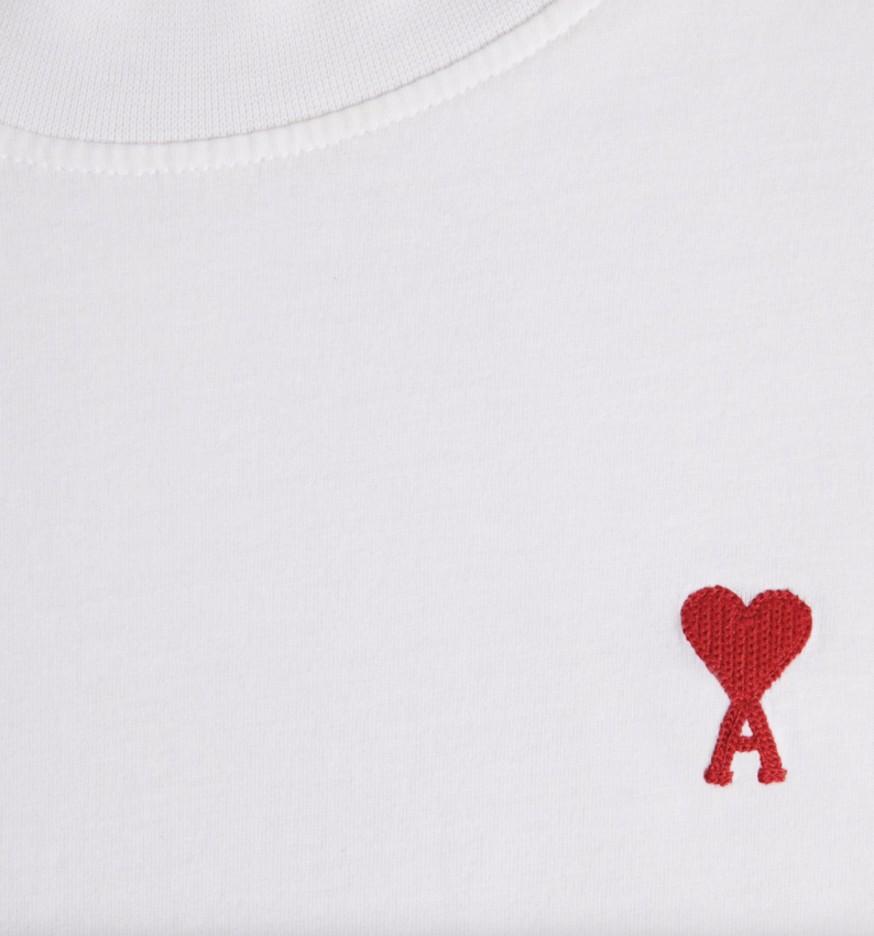 AMI Paris AMI A Heart Tee White