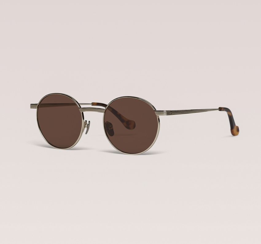 Nanushka Pola Sunglasses Gold