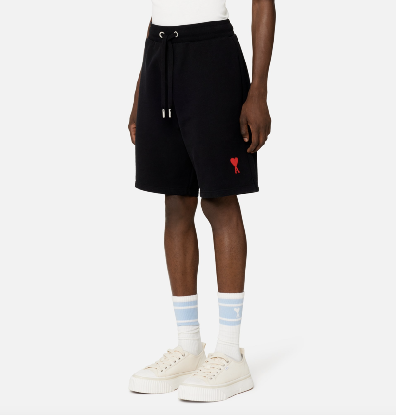 AMI Paris AMI Small A Heart Shorts Black