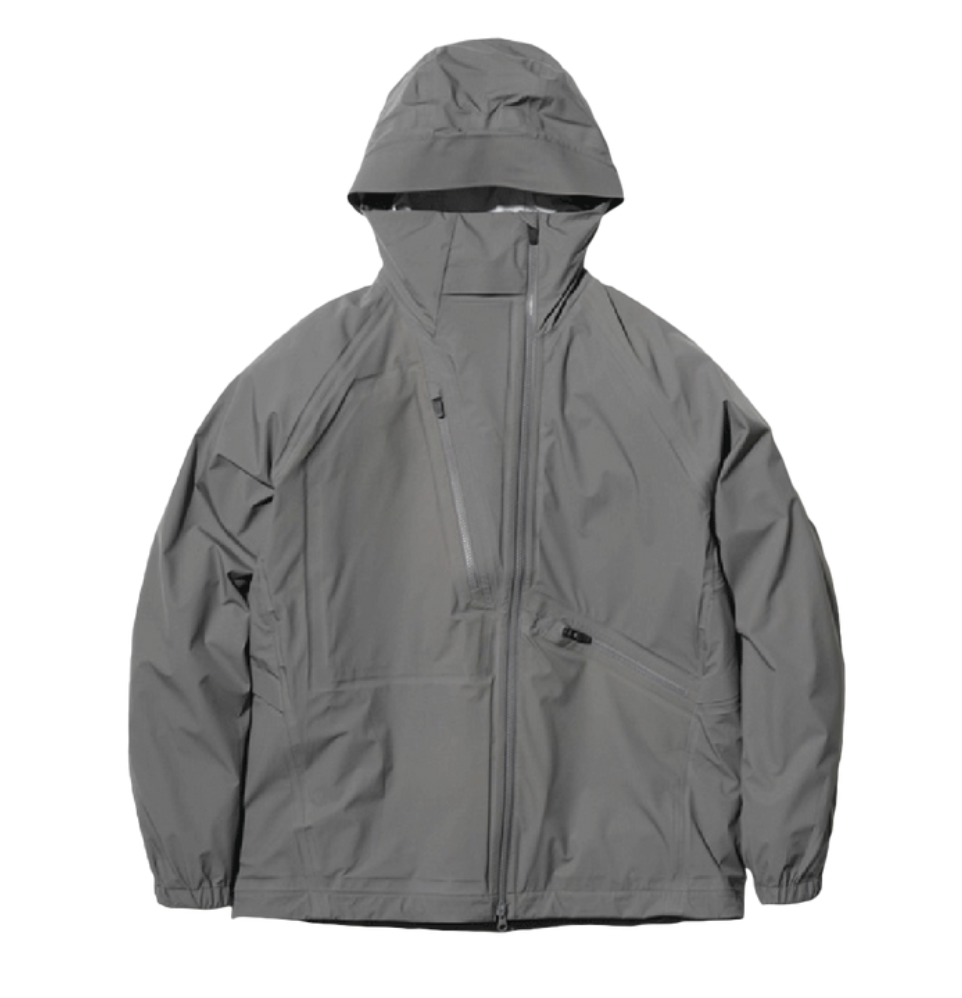 3L Rain Jacket Grey - UPTOWN