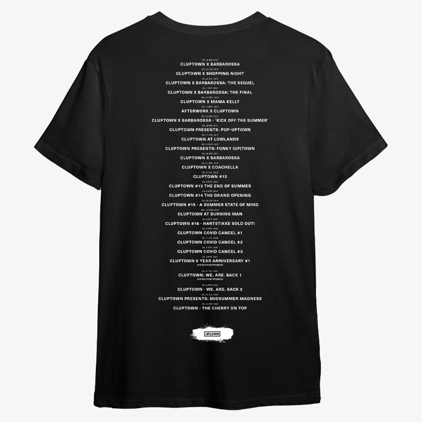 UPTOWN CLUPTOWN '10 Years of Madness' Black