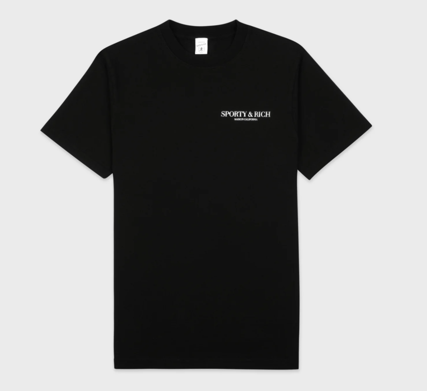 Sporty & Rich Made In California Tee Black